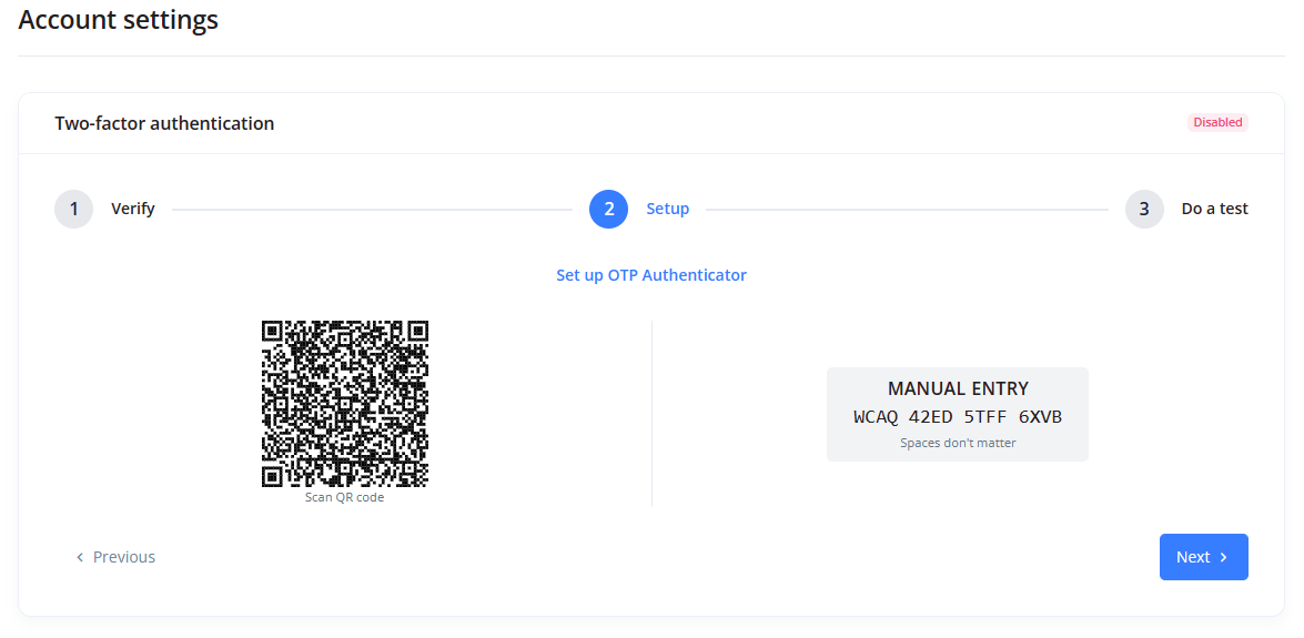 Step-by-Step Guide to Enabling Two-Factor Authentication (2FA)