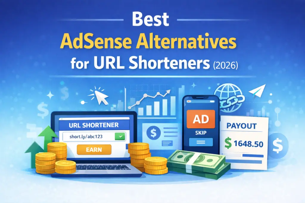Best AdSense Alternatives for URL Shorteners