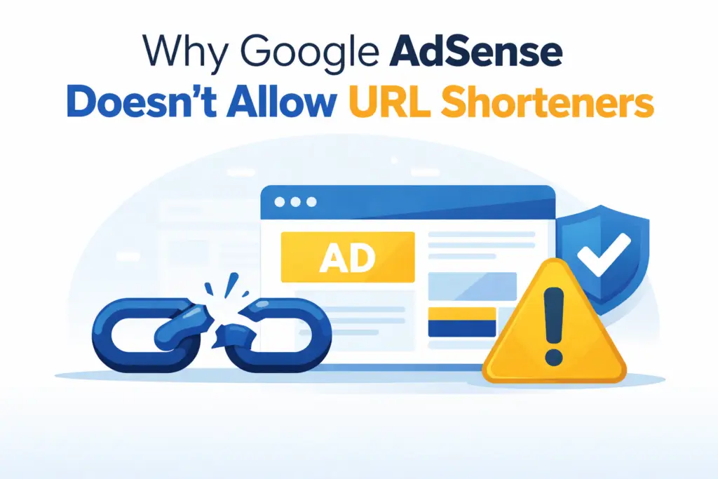 Why Google AdSense Doesn’t Allow URL Shorteners (adsense url shortener Explained)