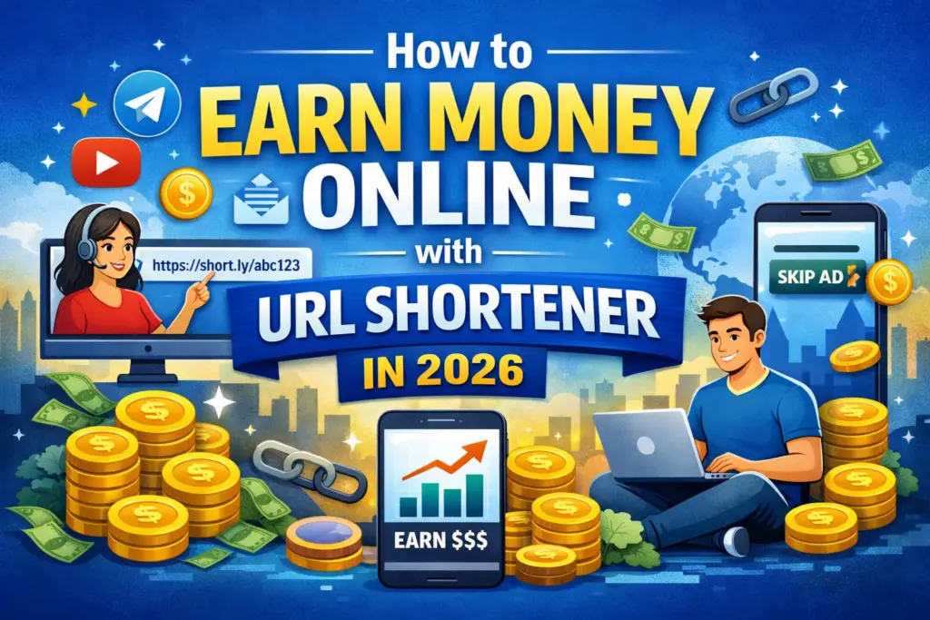 How to Earn Money Online with URL Shortener in 2026