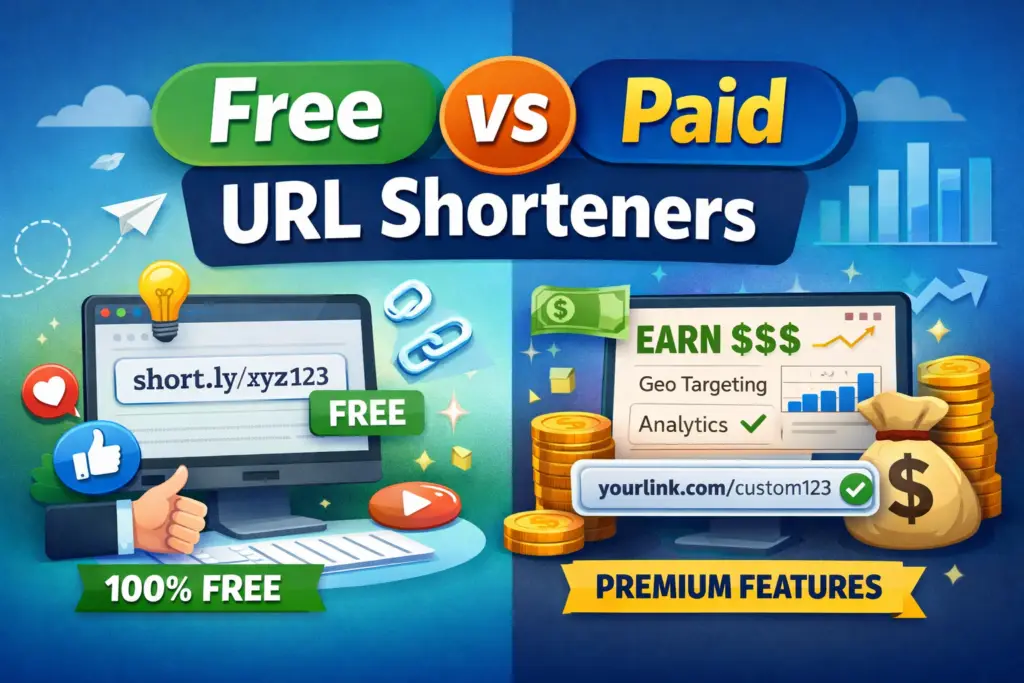 Free URL Shortener vs Paid Short Links: Which One Should You Choose in 2026?